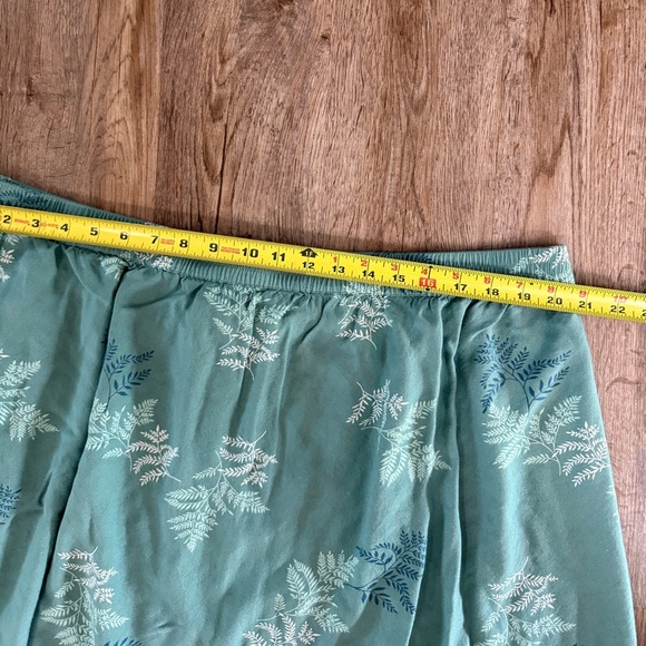 VTG Two Twenty • Botanical Rayon Midi Skirt - Picture 4 of 6